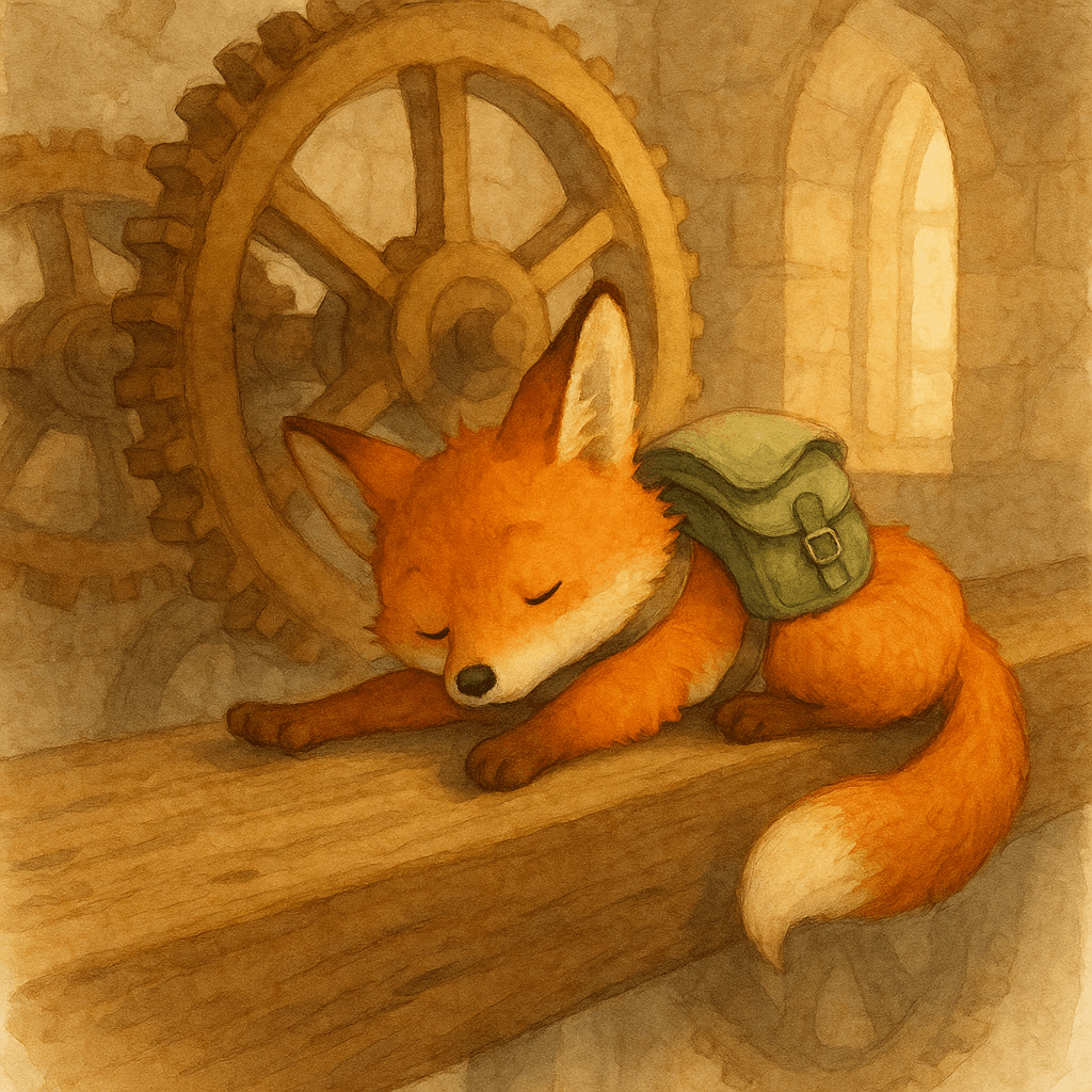An illustration from Pip and the Broken Light