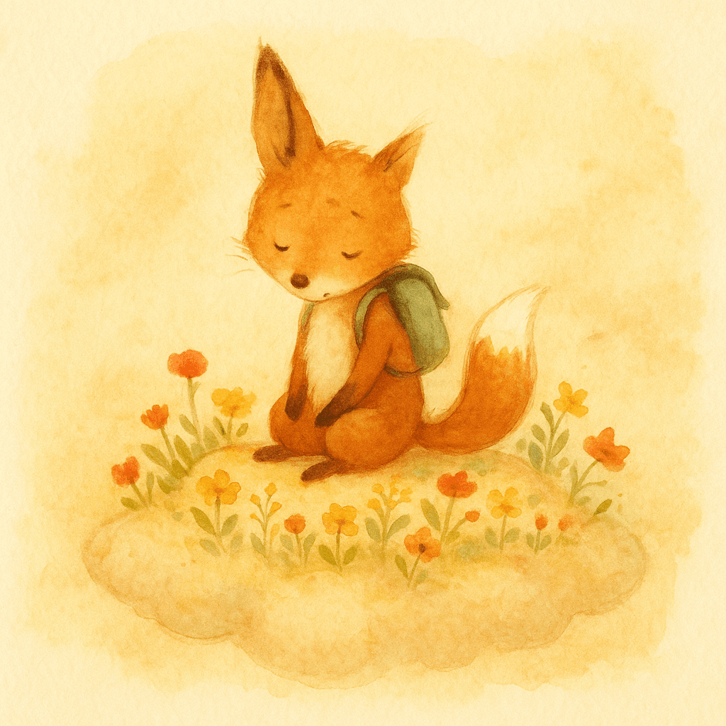 An illustration from Pip and the Sky Garden
