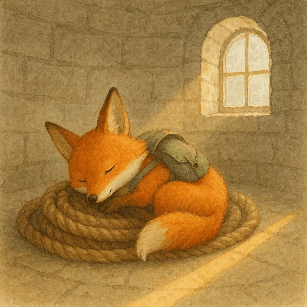 An illustration from Pip and the Tangled Light