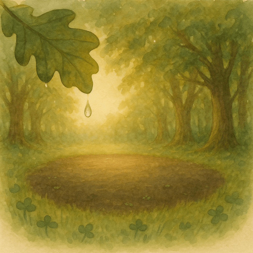 An illustration from Pip and the Dappled Fawn