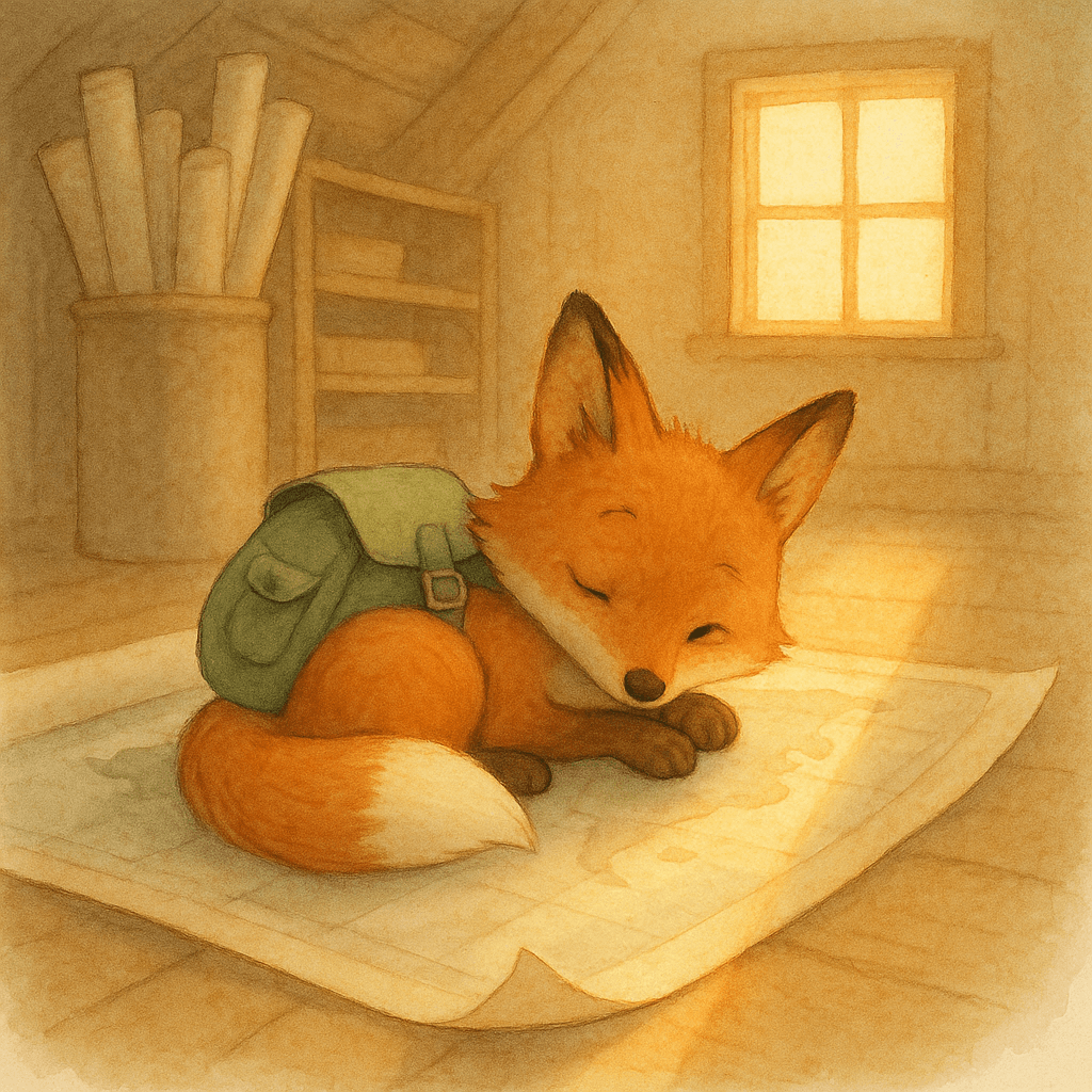 An illustration from Pip and the Moth That Would Not Move