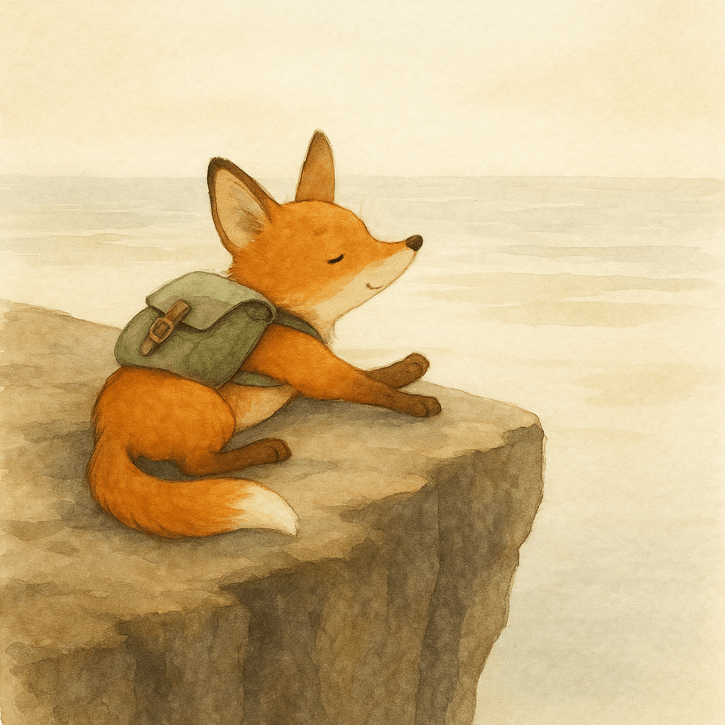 An illustration from Pip and the River Pebble's Gift