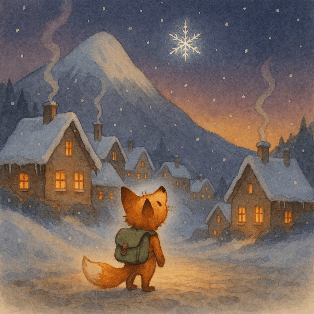 Cover of Pip and the Snowflake That Would Not Fall