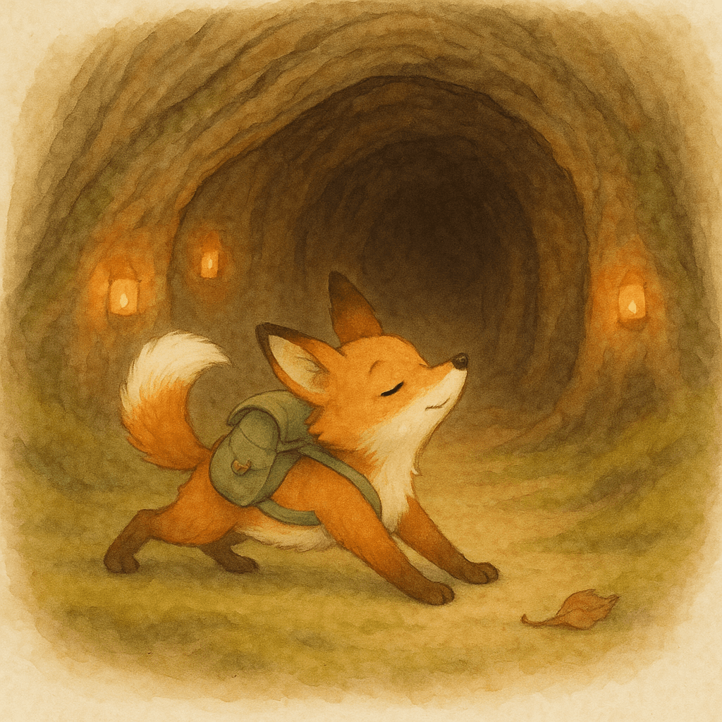 An illustration from Pip and the Spider Who Kept Starting Over